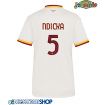 Maglie da calcio AS Roma Evan Ndicka #5 Seconda Maglia Femminile 2026-27 Manica Corta